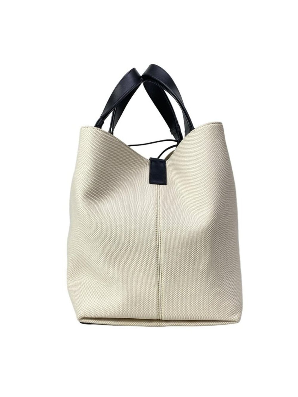 Dior Tote Toujour Ivory Black Leather - Picture 4 of 15